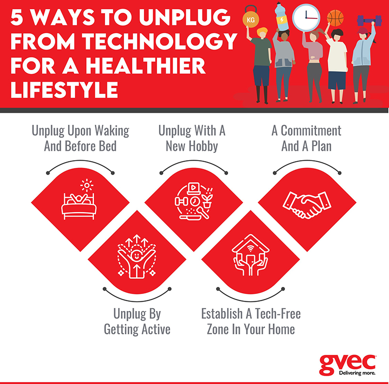 5 Ways to Unplug from technology for a healthier lifestyle